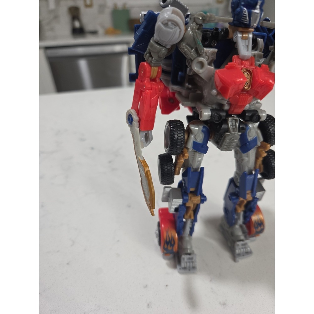 TRANSFORMERS OPTIMUS PRIME ROTF LEADER CLASS 2009 ACTION FIGURE RARE - Picture 3 of 8